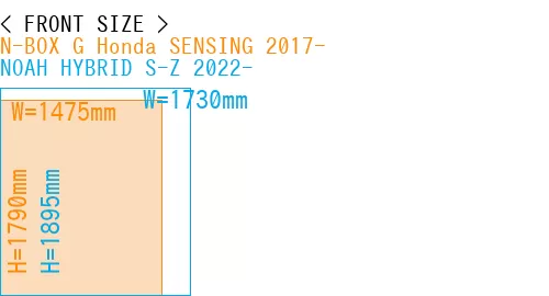 #N-BOX G Honda SENSING 2017- + NOAH HYBRID S-Z 2022-
